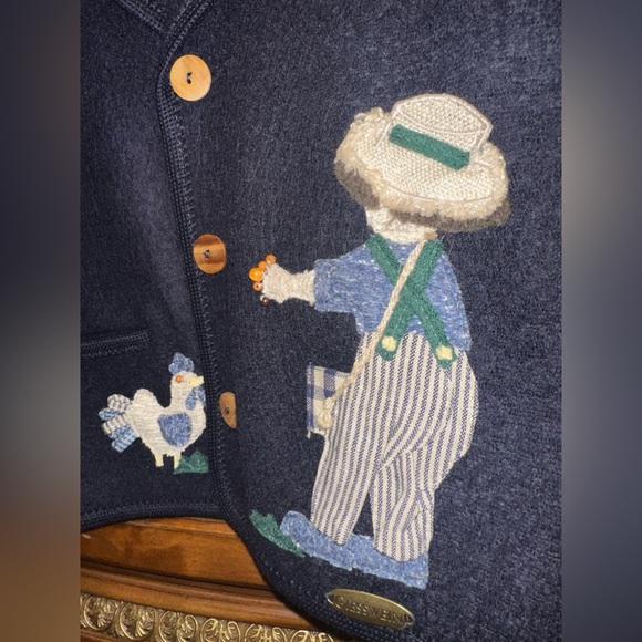 Giesswein - Wool Jacket - Navy - Limited Edition - 2 available ( 4T & 6 ) - Picture 3 of 9